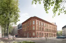 Illustration: Kaiserliche Feuerwache, Halle